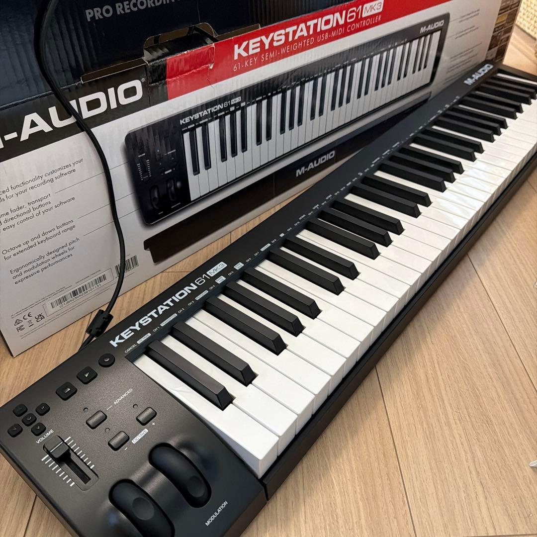 M-AUDIO KEYSTATION 61 MK3 MIDIキーボード