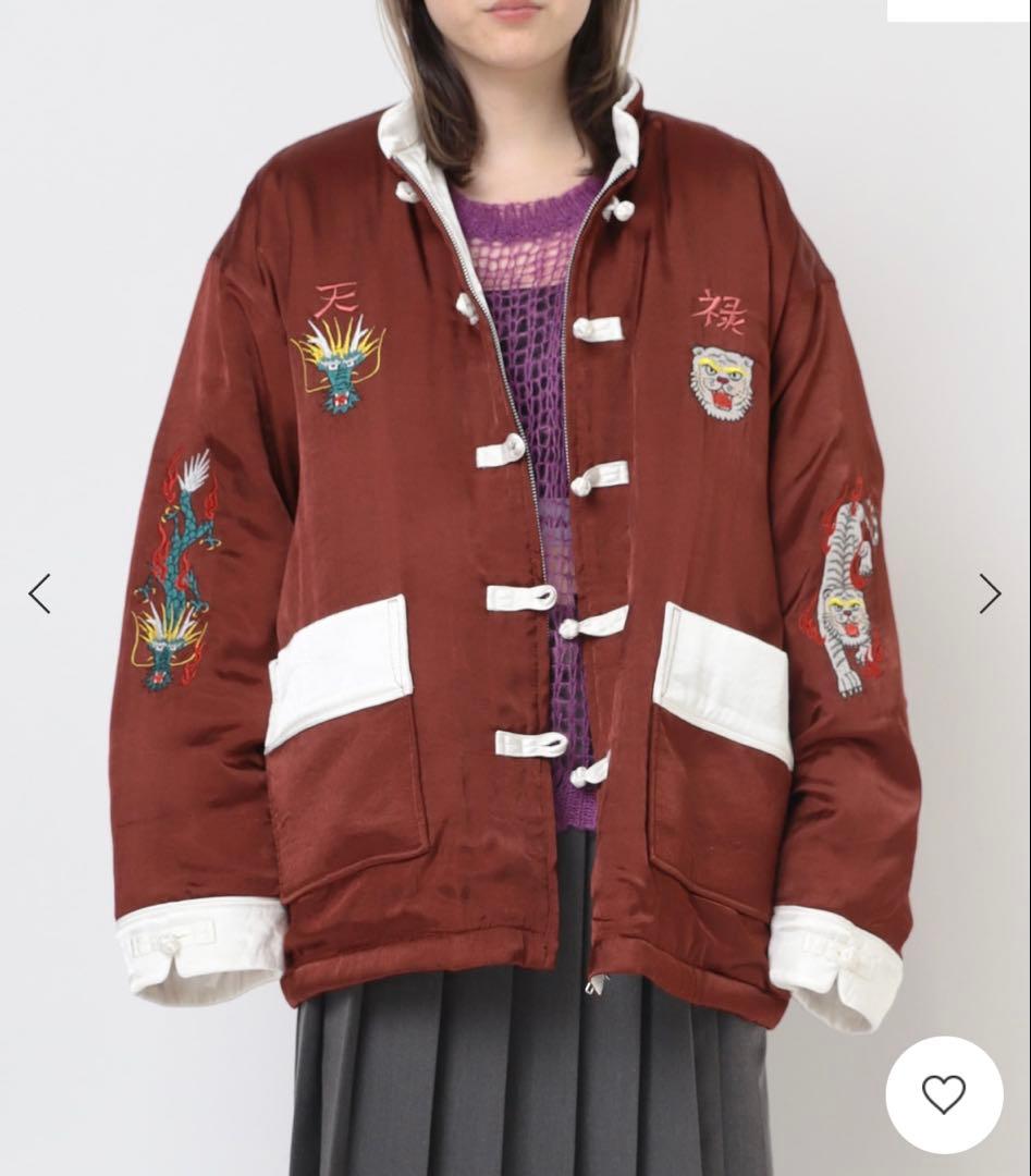 ■超美品★M★ RNA チャイナスカジャン★レディース ジャケット★スカ★