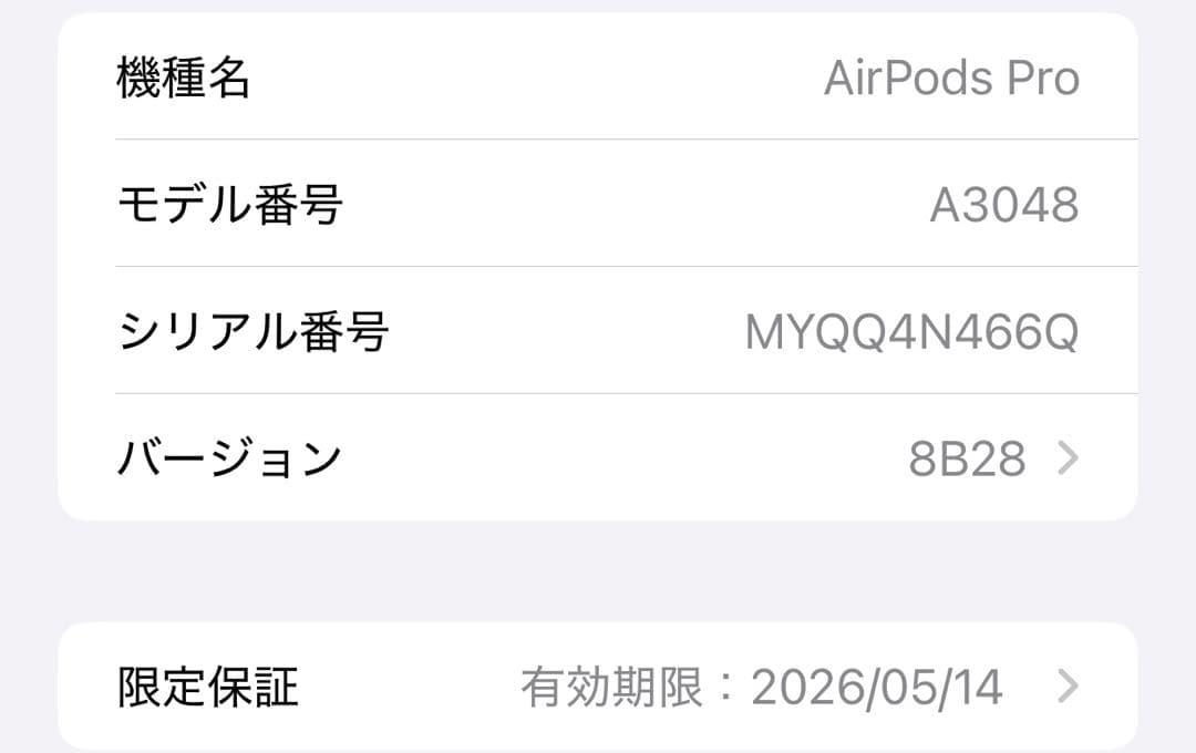 Apple AirPods Pro 第2世代　USB-C