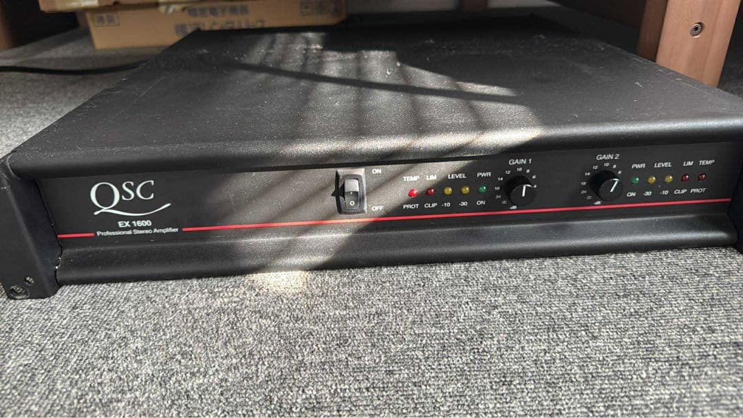 QSC EX1600 パワーアンプ