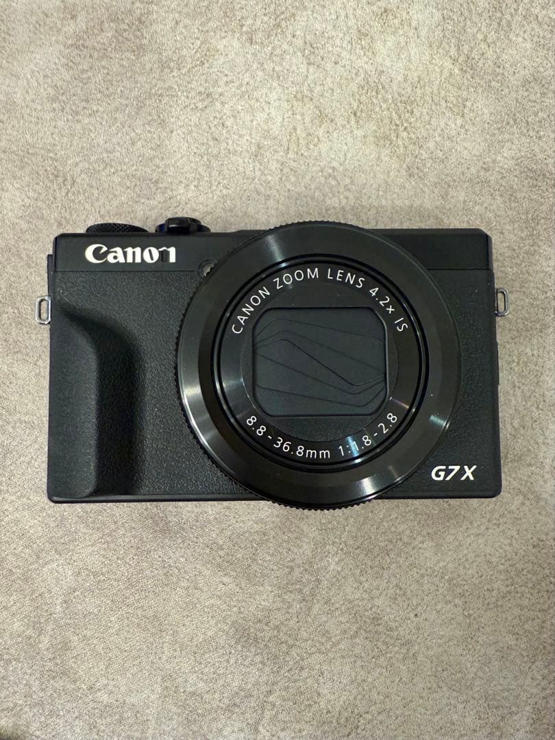【美品】Canon PowerShot G7 X Mark III ブラック