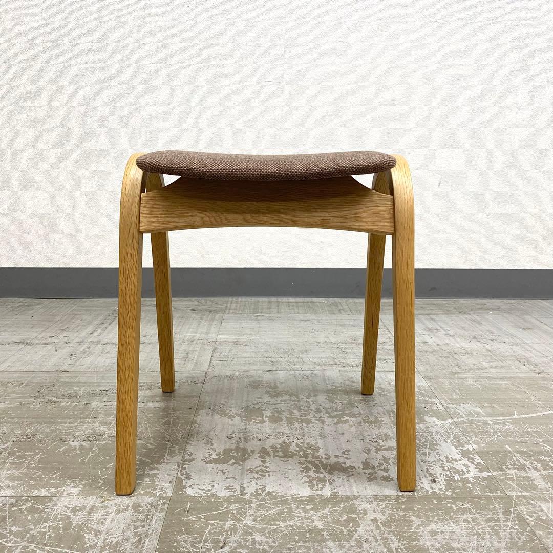 秋田木工 No.202 スツール ナラ材 スタッキングチェア 椅子 1