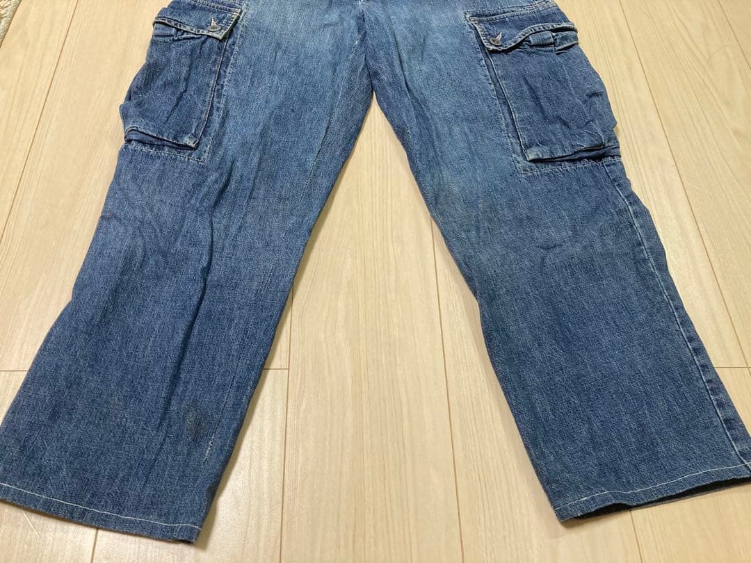 C*N様 RRL 三ツ星 デニムカーゴパンツ