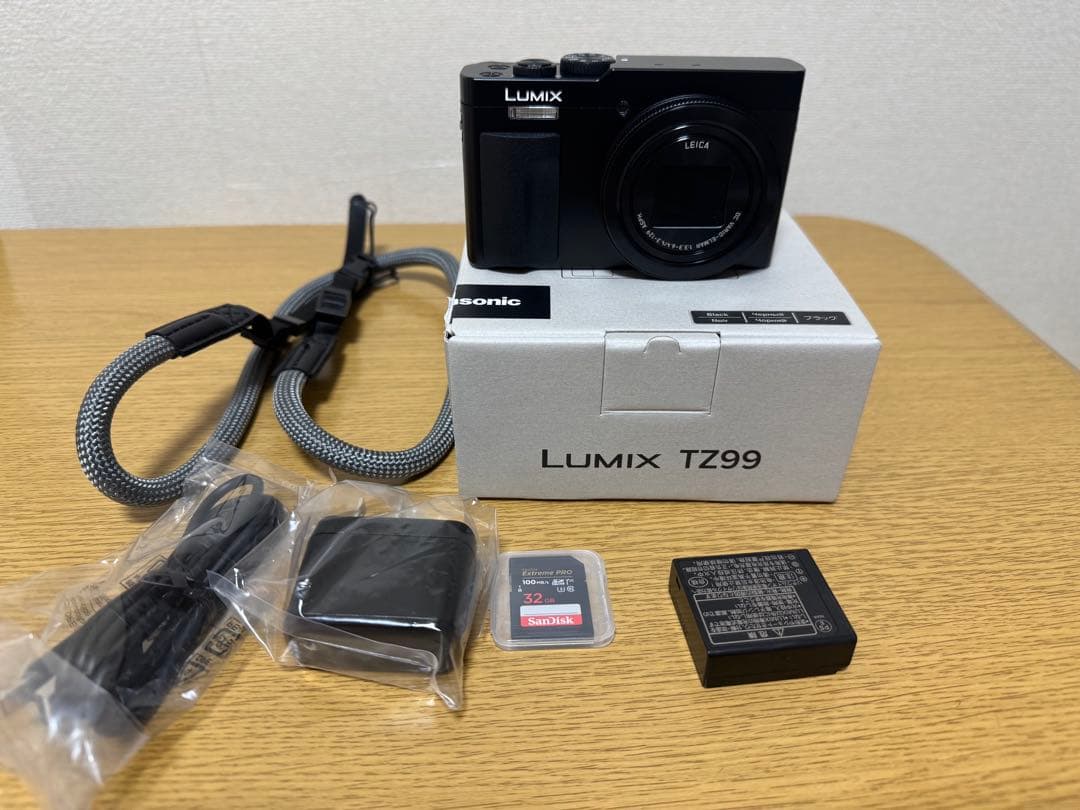 超美品　Panasonic LUMIX DC-TZ99 SDカードおまけ