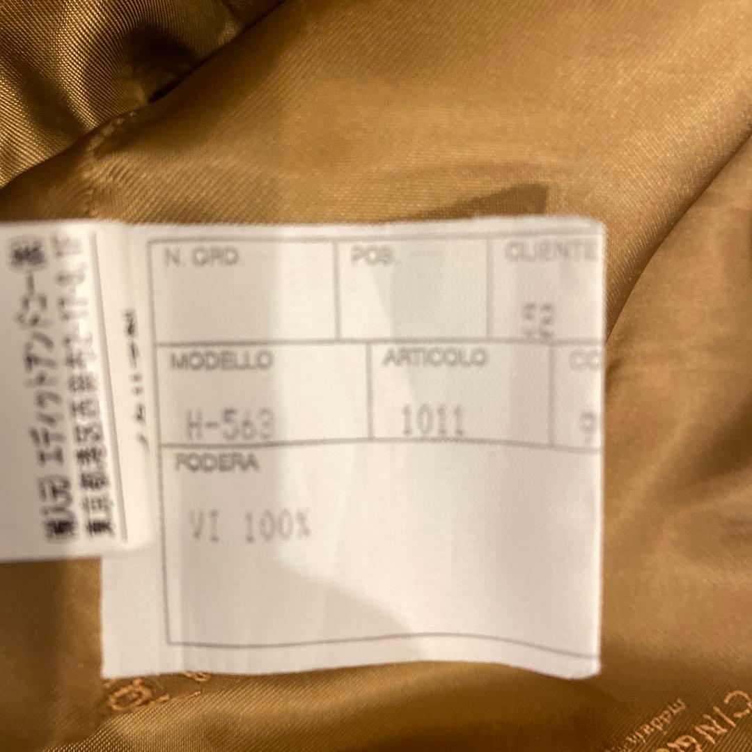 チンクアンタCinquanta サイズ38ブラックレザーライダースジャケット