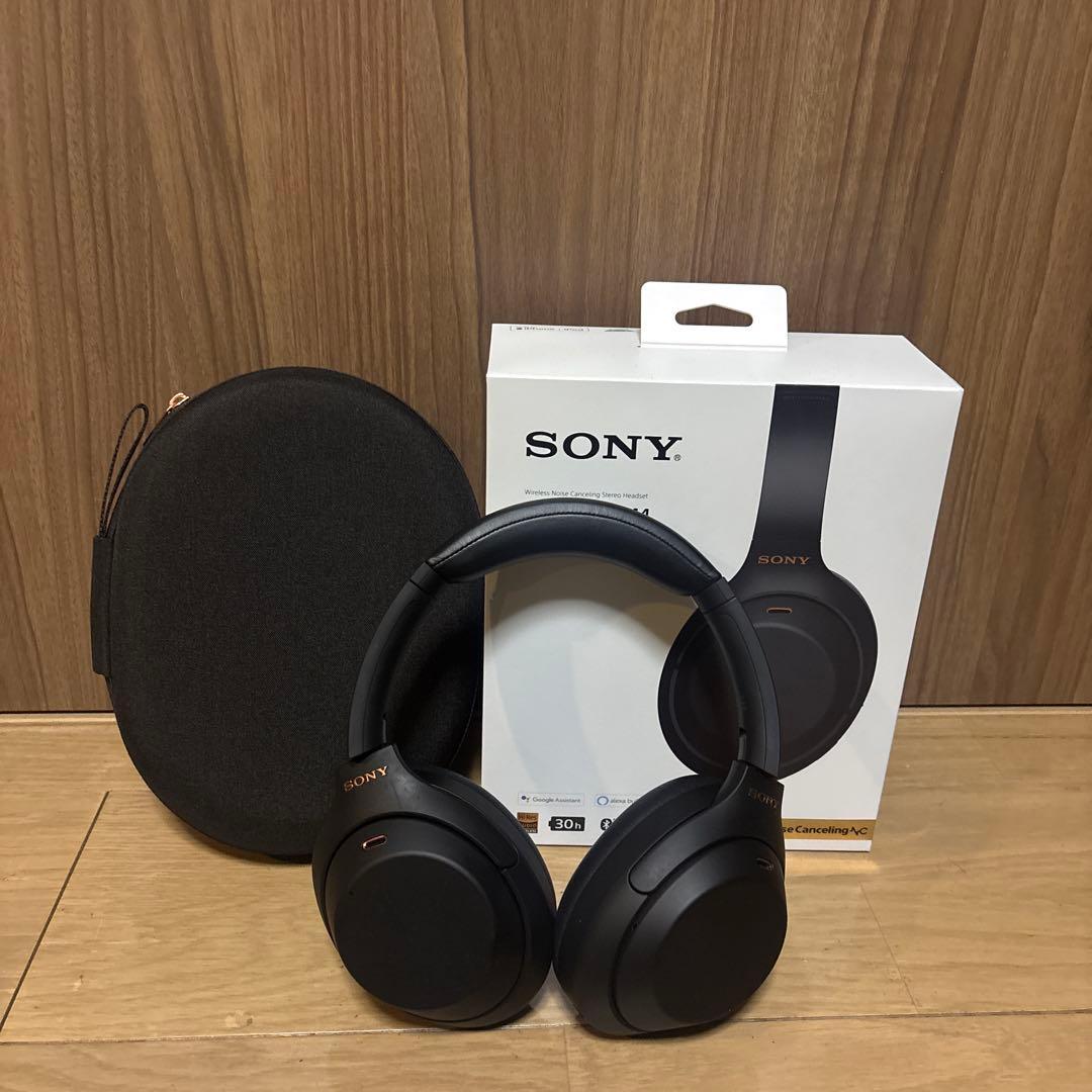 SONY WH-1000XM4 ブラック ソニー ワイヤレスヘッドホン 美品