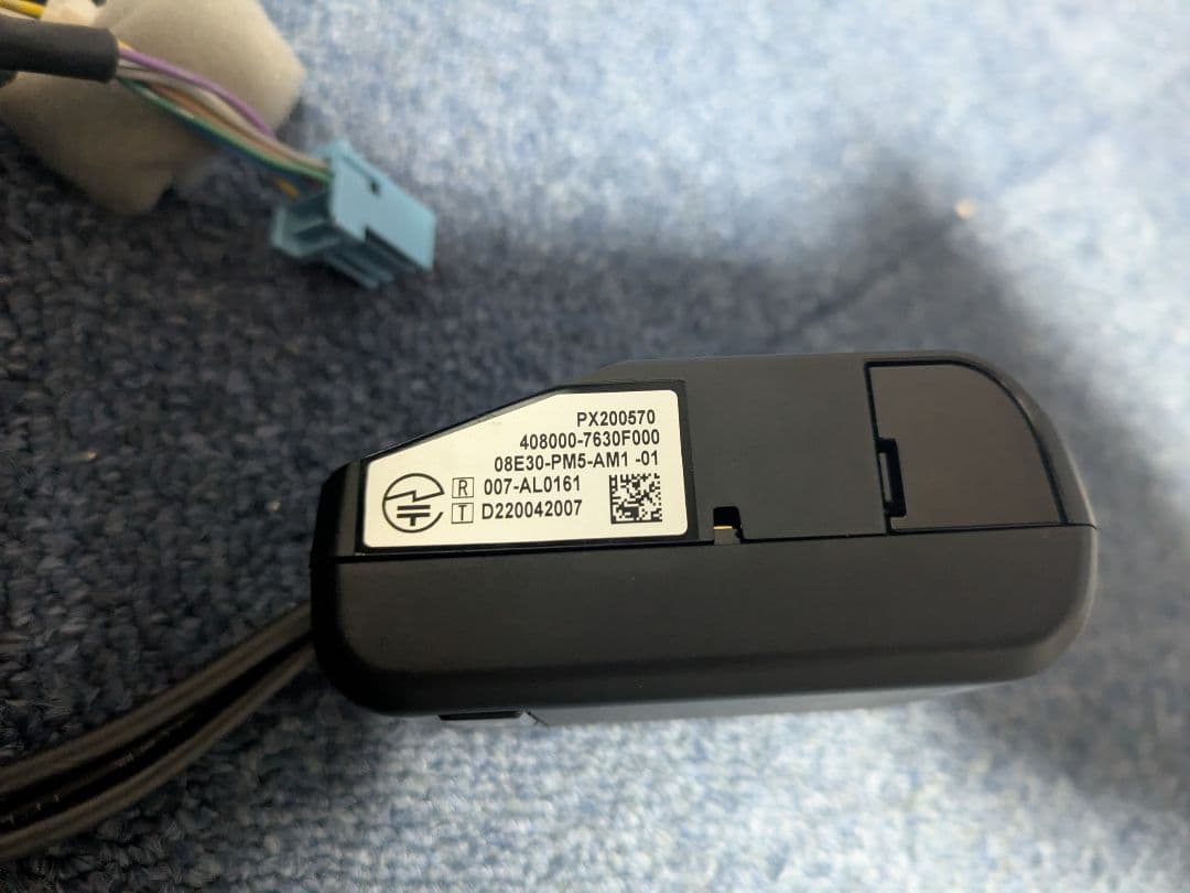 【純正】ホンダ　前方ドライブレコーダー（付属ケーブル込）　＋　専用SDカード