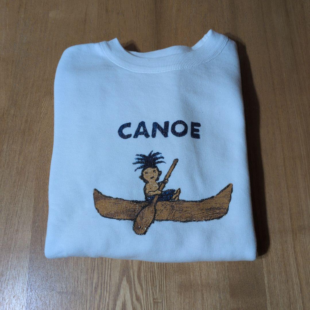 1月20日〜21日限定価格未使用タグ付　45rpmカヌーくん裏起毛トレーナー