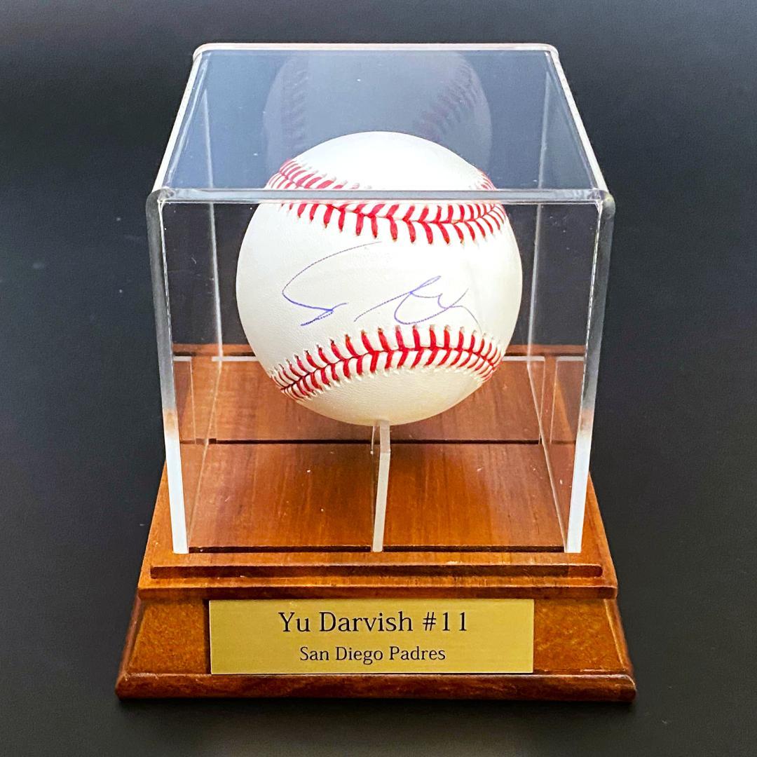 【至宝】サンディエゴ・パドレス☆ダルビッシュ 有☆直筆サインボール☆写真付き