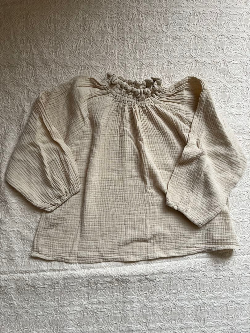 トップス soor ploom Imelda blouse milk 6Y