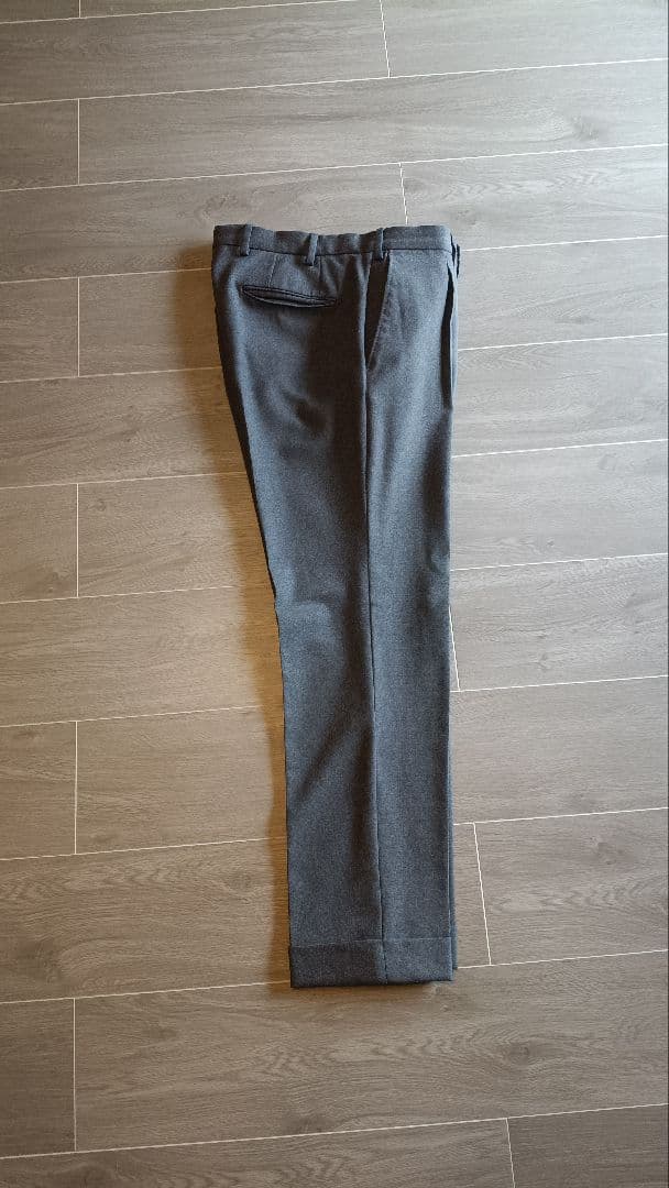 鎌倉シャツ スラックス イタリア製 46 美品