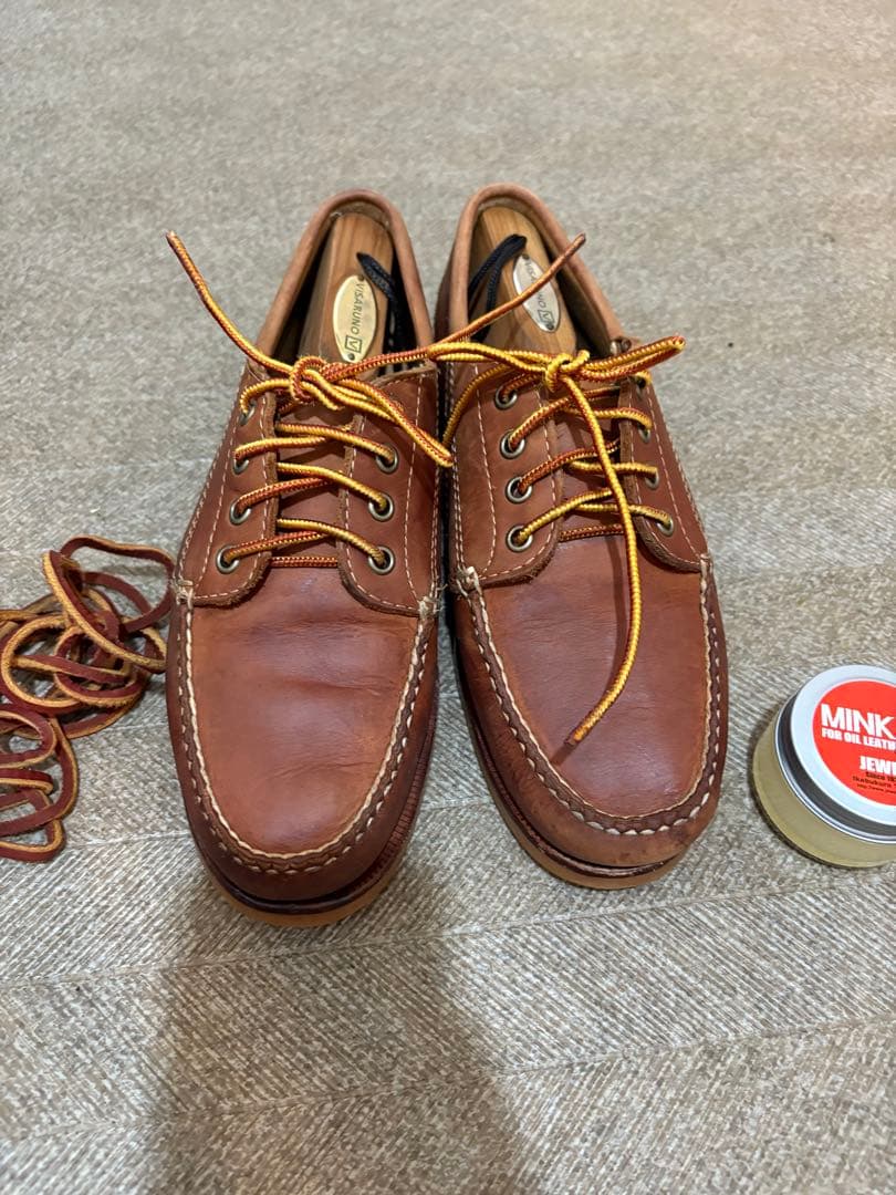 llbean メンズ シグネチャー・ジャックマン・ブルーチャー・モック　完売品