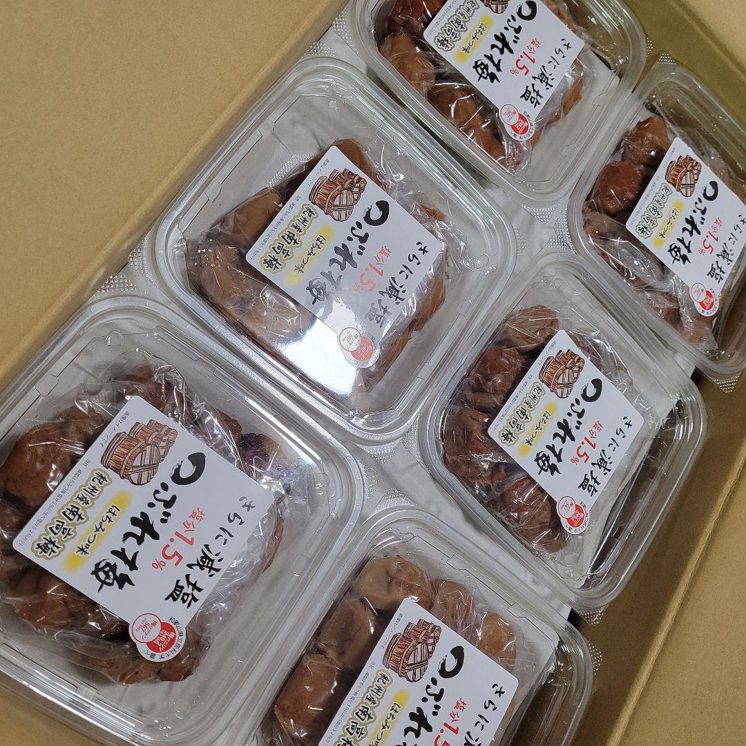 サマーセール　紀州南高梅つぶれ梅　蜂蜜味300g×12パック