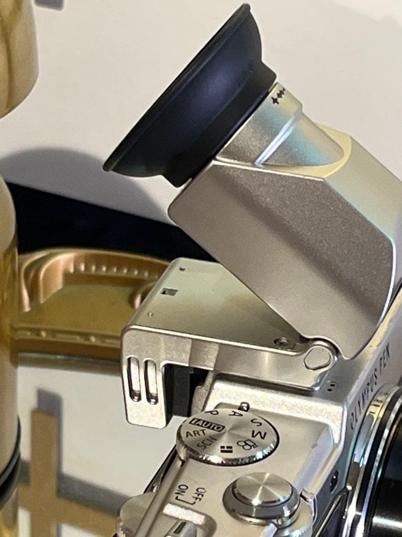 OLYMPUS PEN E-P5 レンズキット 外付けファインダー VF-2付属