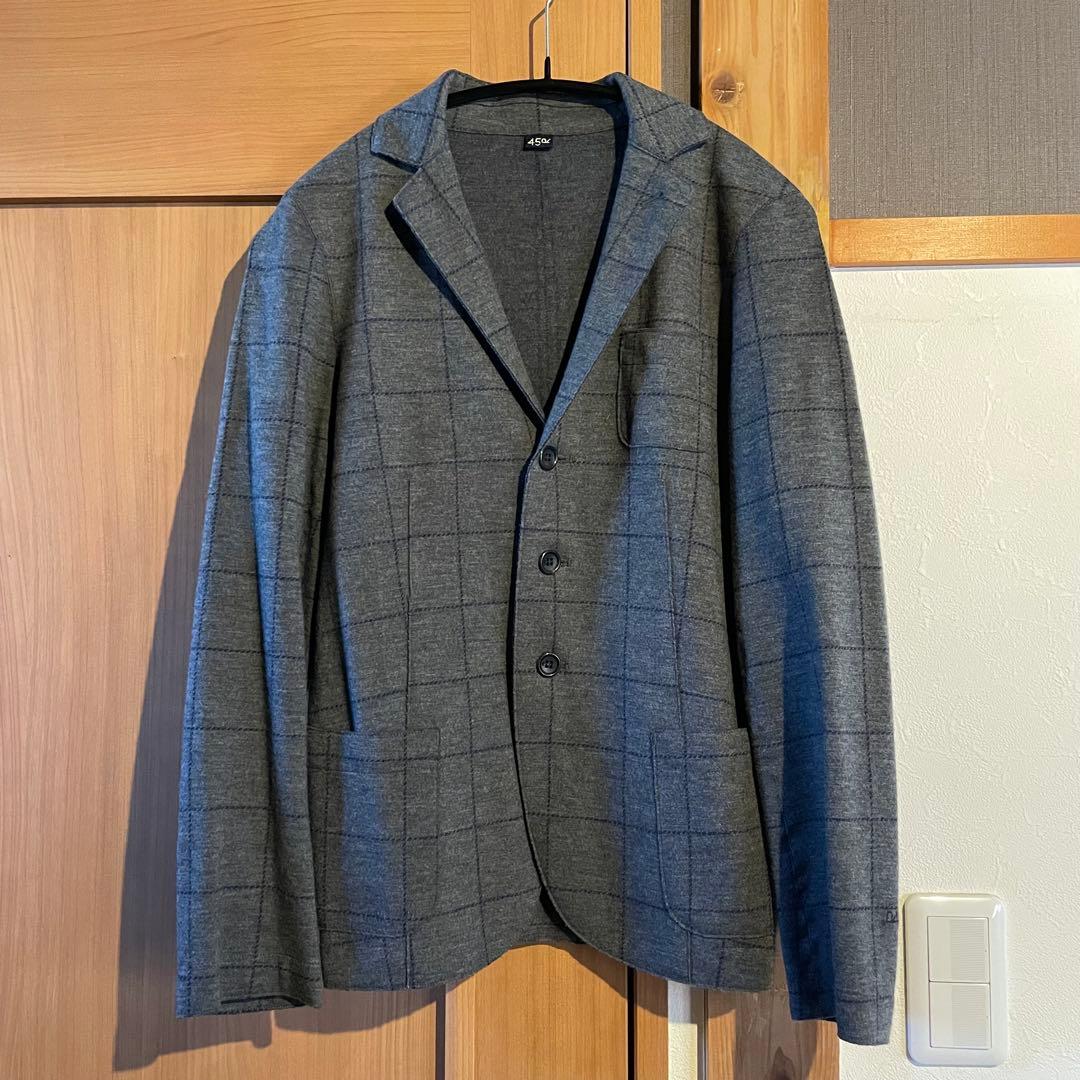 45R ジャージフラノ　ウールジャケット&パンツ　セットアップ