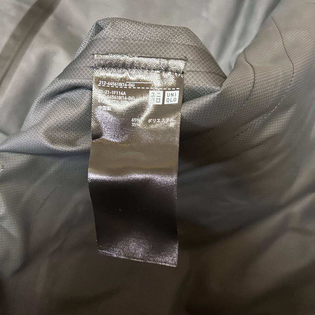 未使用UNIQLO × Theory ブロックテック コート XL BLACK