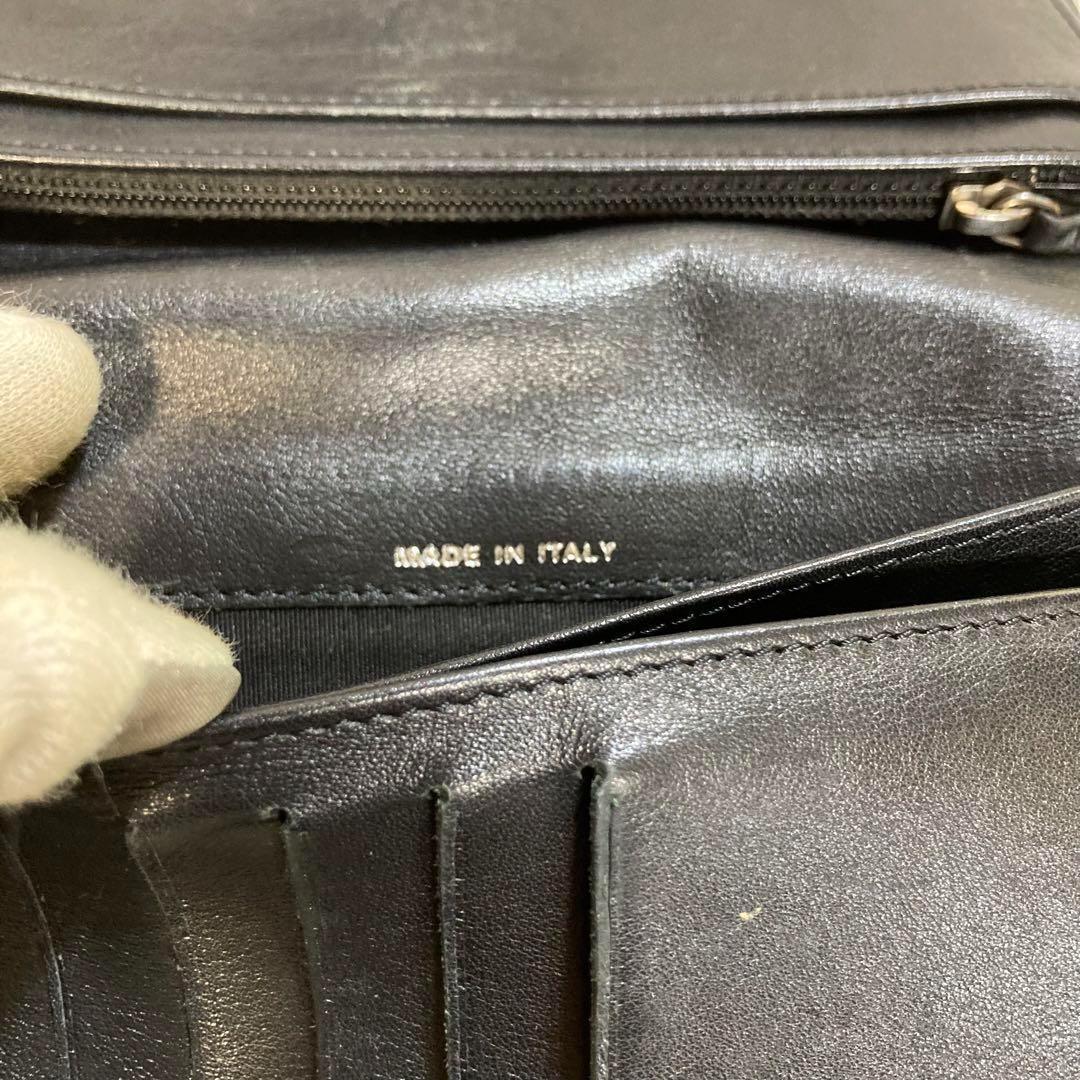 ！美品！　CHANEL シャネル　キャビアスキン　長財布