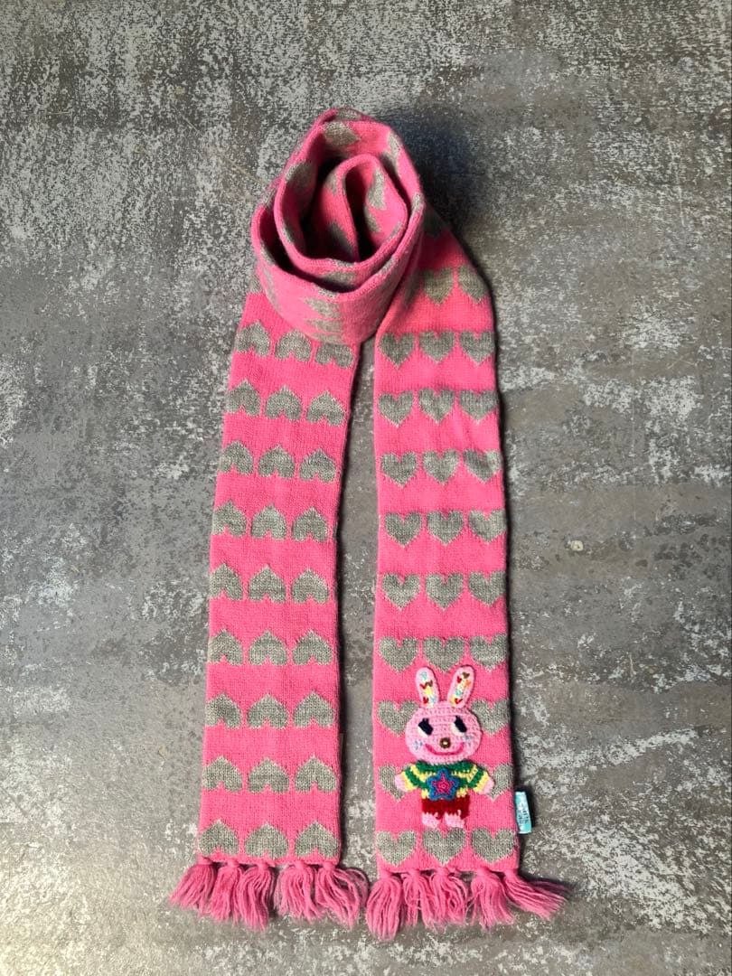 【たぷんたぷん様】 エンジェルブルー ニットマフラー　２つセット