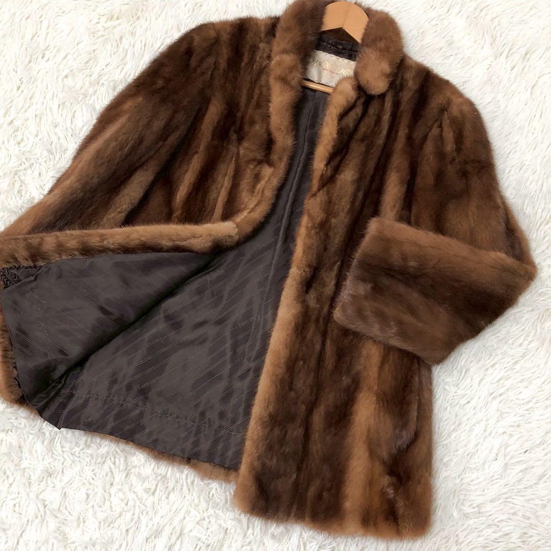 抜群の毛並み◎別注品◎MACKGARRY × SAGA MINK ミンクコート