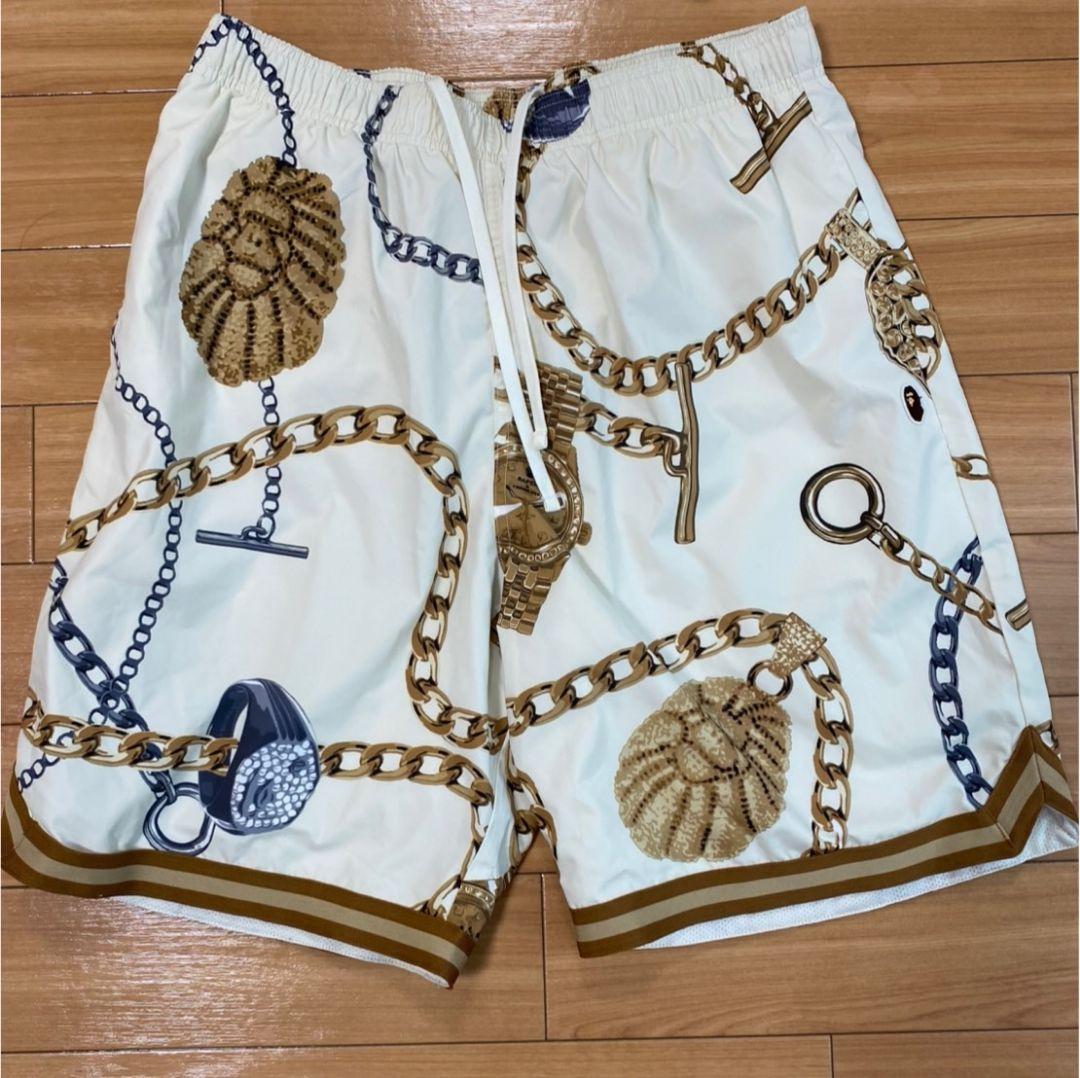 A Bathing Ape/エイプ/チェーン ショートパンツ L　ハーフパンツ
