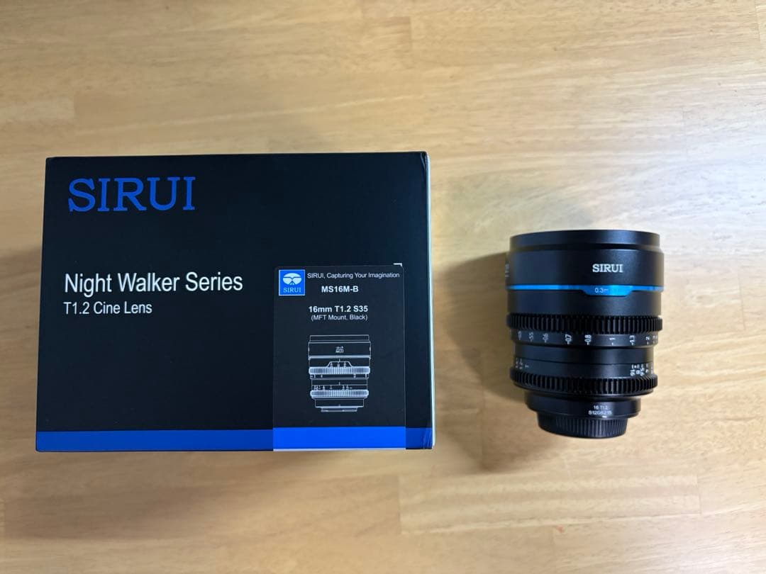 SIRUI Night Walker 16mm T1.2 MFTマウント