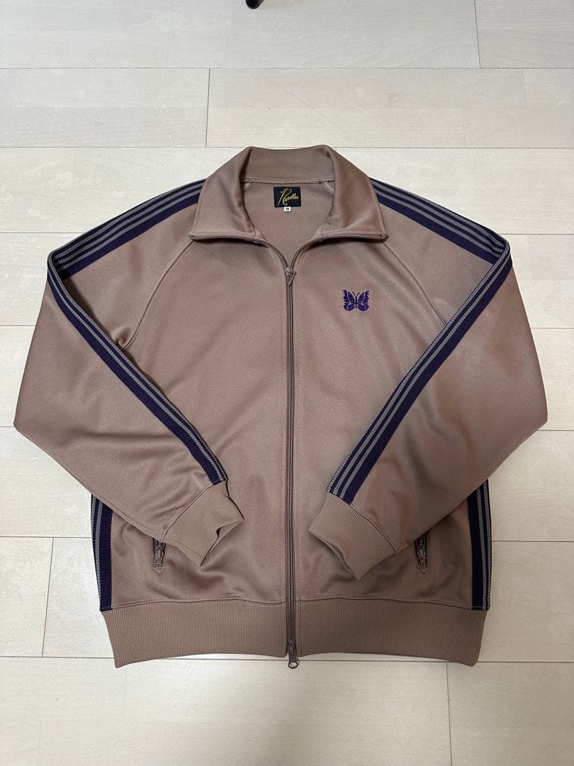 【A プロフ必読様】Needles トラックジャケットM taupe