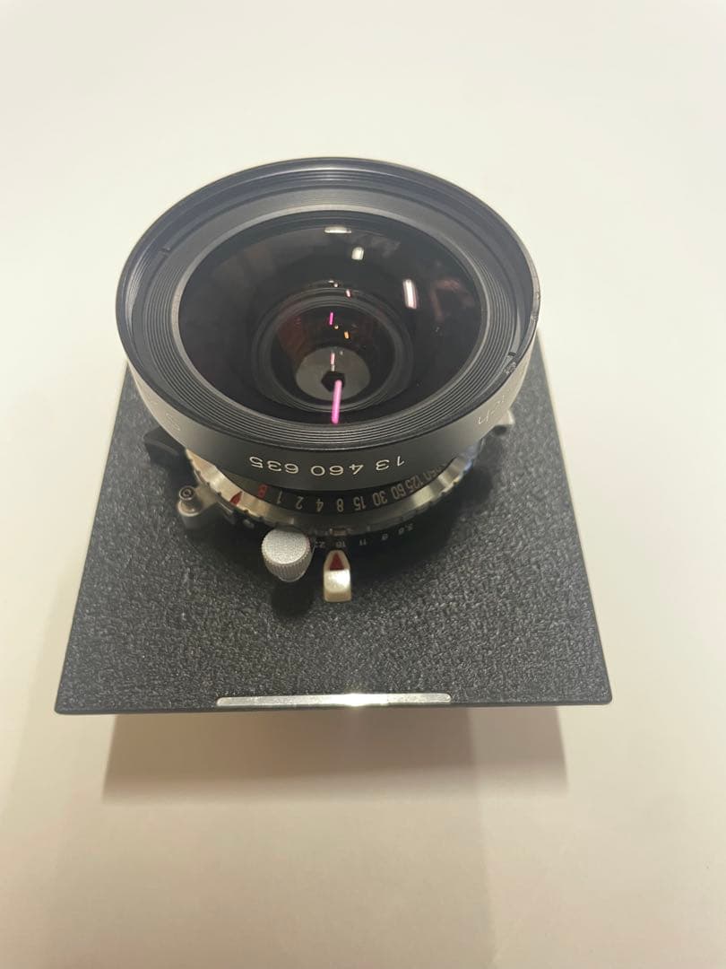 レンズ(単焦点) schneider super angulon75mm f5.6