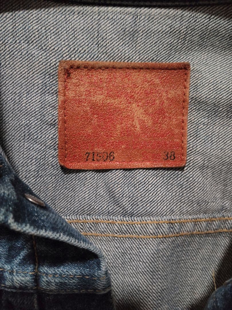【2/11 2度とない】Levi's 71506XX 1st大戦モデル復刻版38