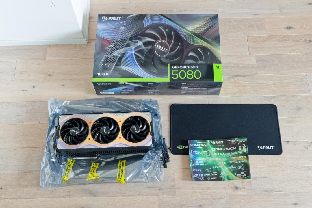 グラフィックボード・グラボ・ビデオカード Palit GeForce RTX 5080 16GB GAMEROCK