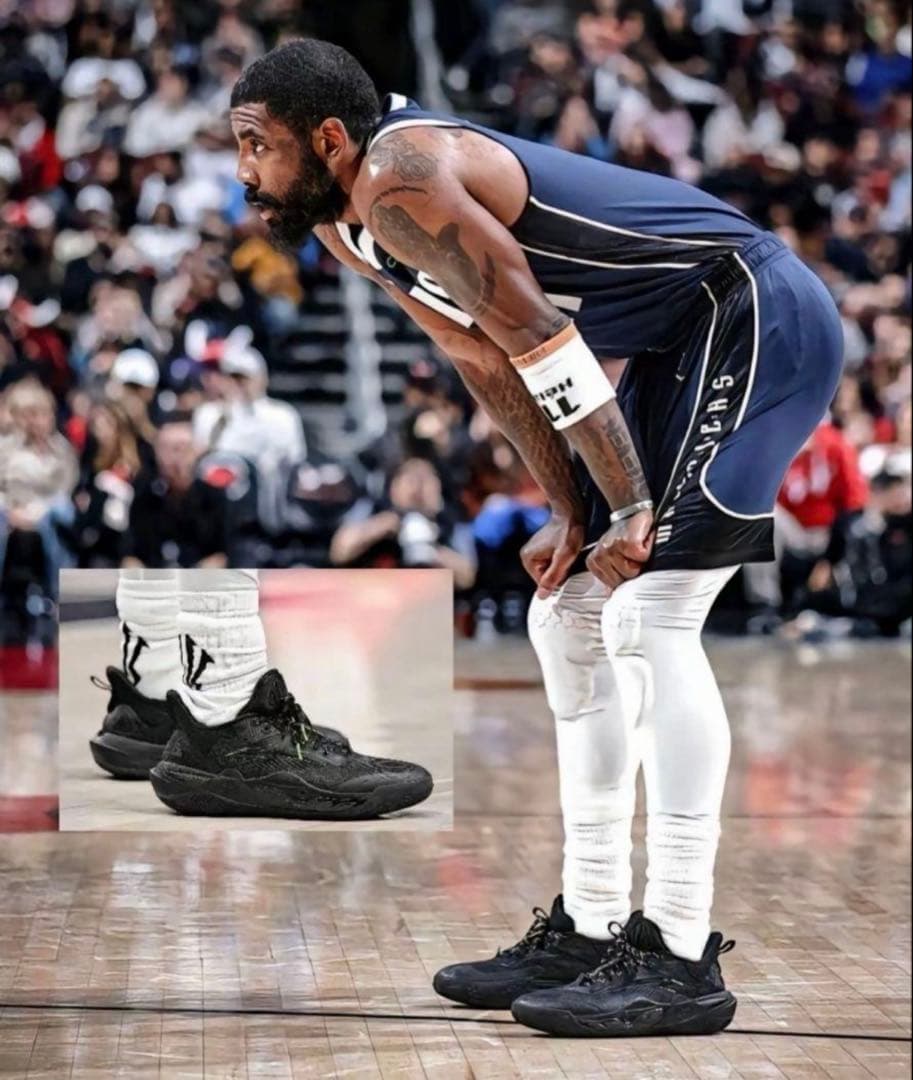 【専用】Kyrie 黒武士カラUS9/26. 5CM【NBA選手着用モデル】