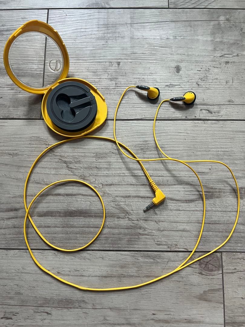 90’sソニースポーツイヤホンsonysports海外使用ヴィンテージイヤホン