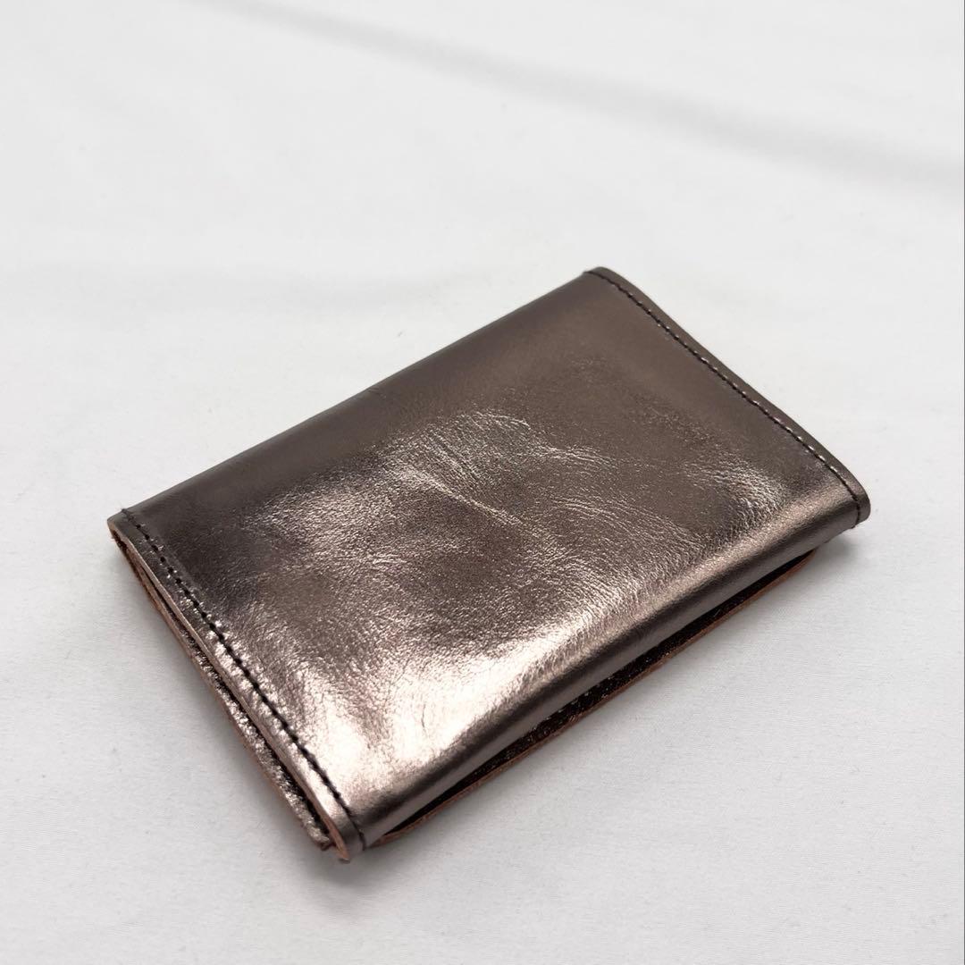 【新品未使用】イルビゾンテ カードケース ☆BRONZE ブロンズ☆