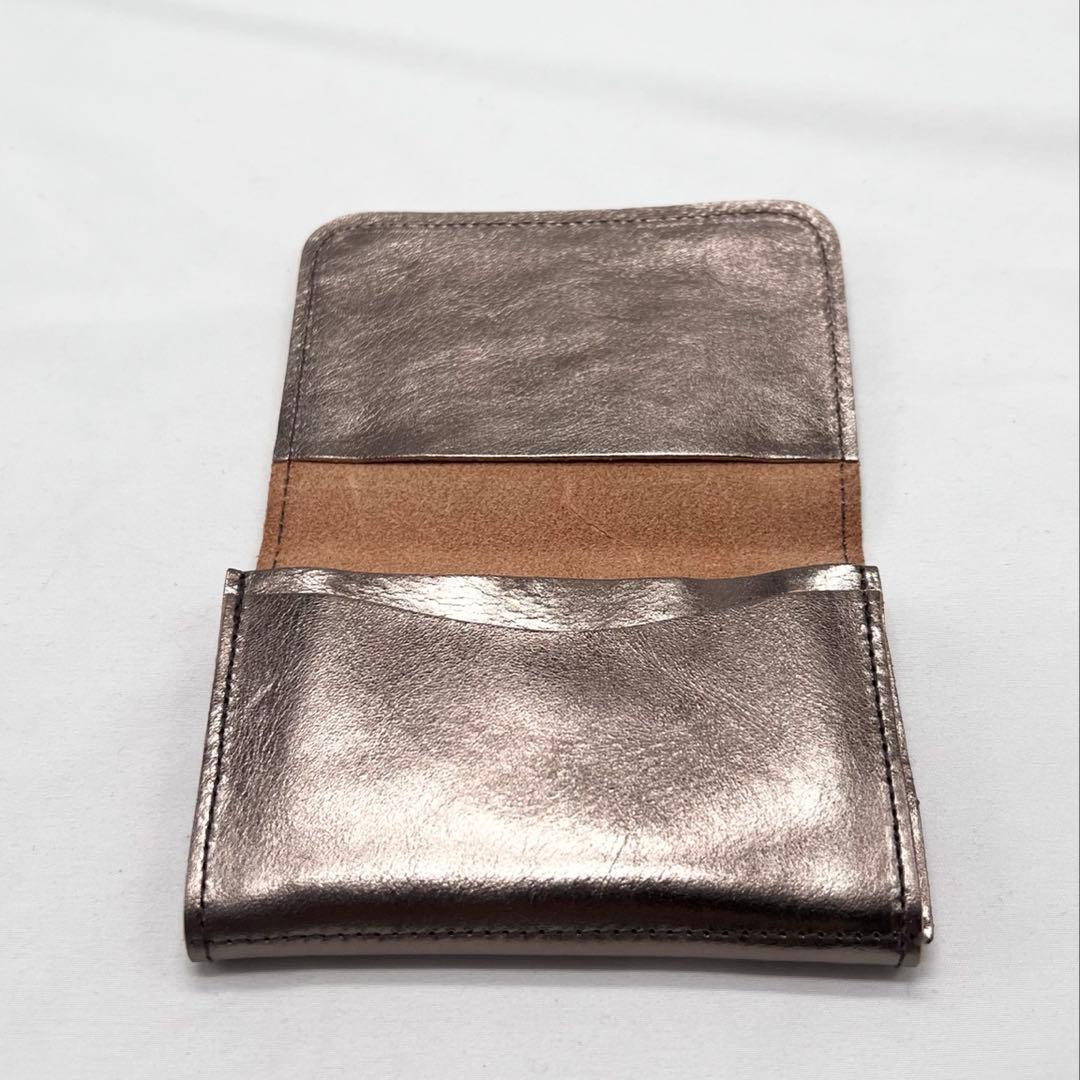 【新品未使用】イルビゾンテ カードケース ☆BRONZE ブロンズ☆