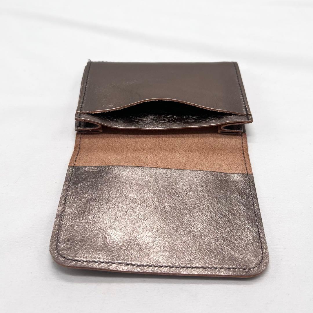 【新品未使用】イルビゾンテ カードケース ☆BRONZE ブロンズ☆