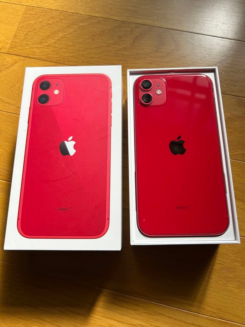 Apple iPhone 11 PRODUCT(RED) 本体　SIMフリー