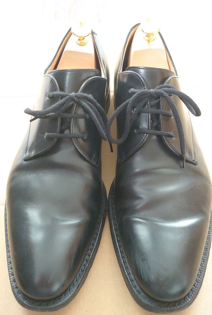 チ*ミ様 チャーチ　ブラックレザー ビジネスシューズ レースアップ　70F