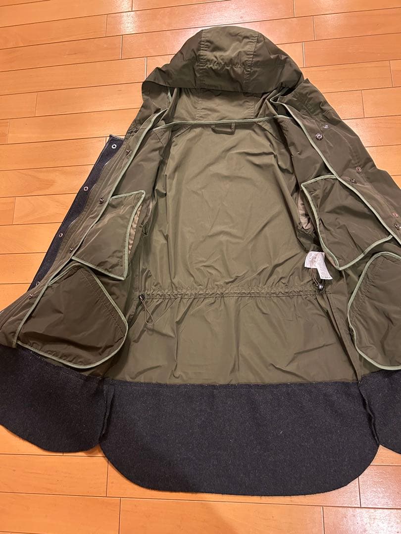 マックスマーラ (イブルースクラブ）異素材モッズコート（3ウェイ）