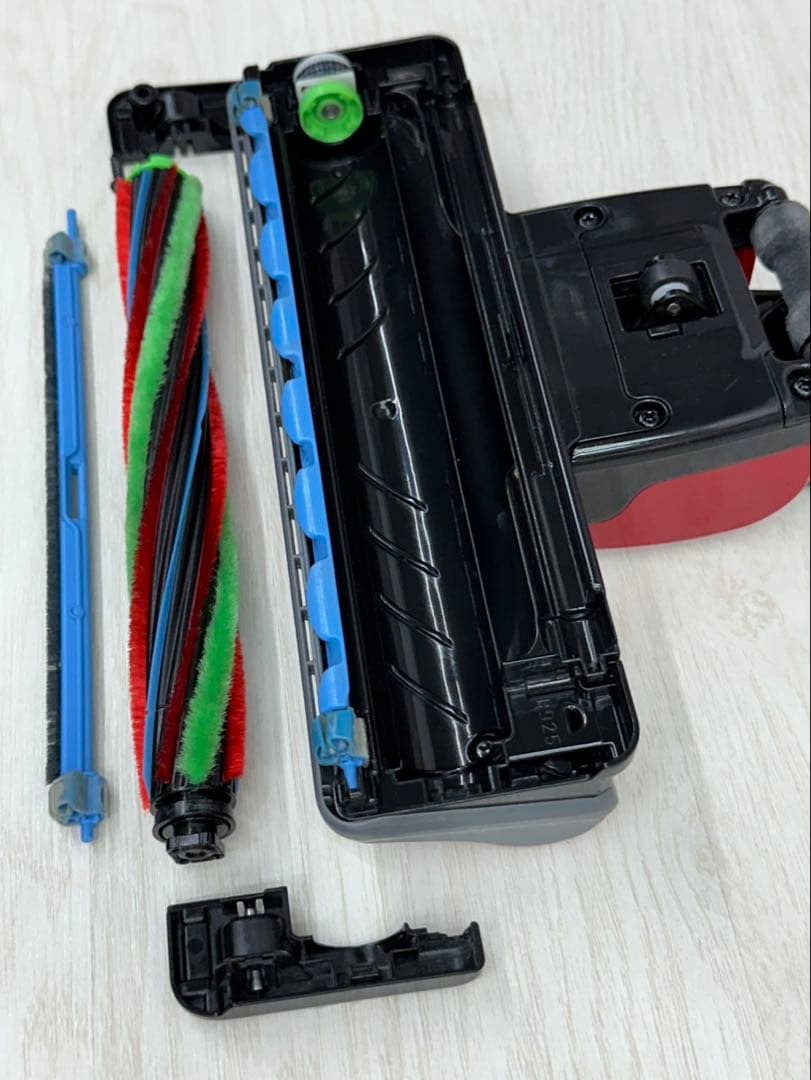 赤　日立　掃除機　中古　綺麗　 動作保証 D-DP15 パワーヘッド　回転ブラシ