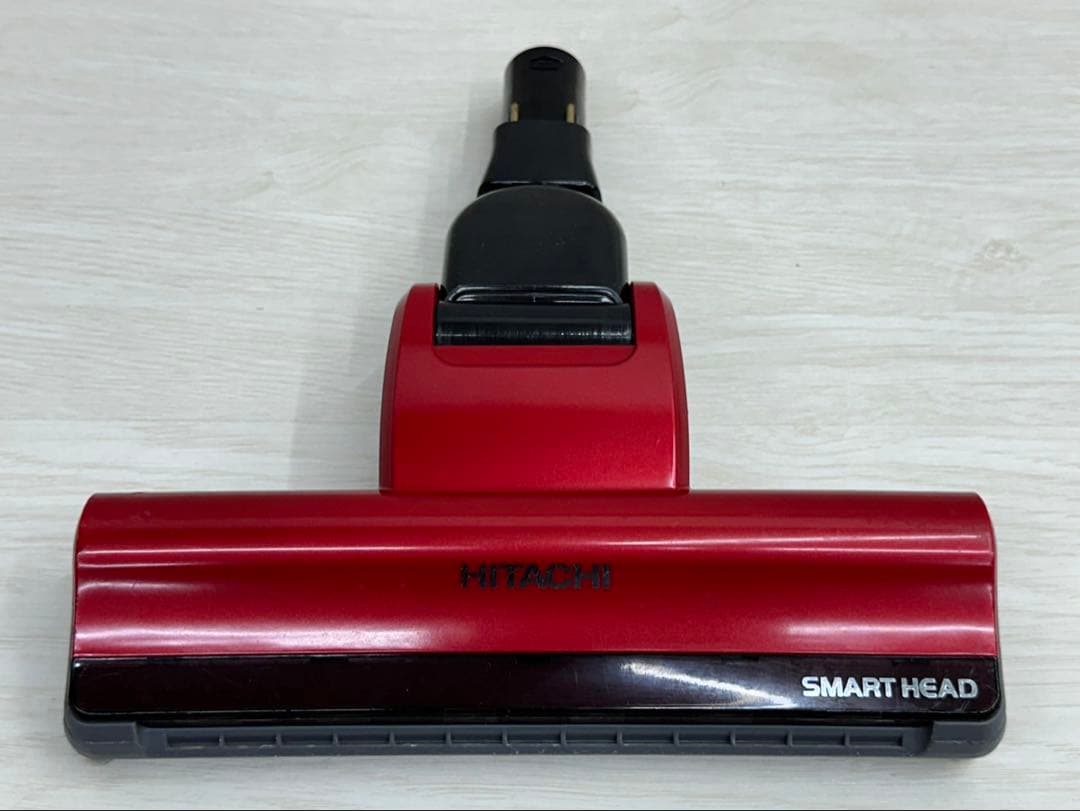 赤　日立　掃除機　中古　綺麗　 動作保証 D-DP15 パワーヘッド　回転ブラシ