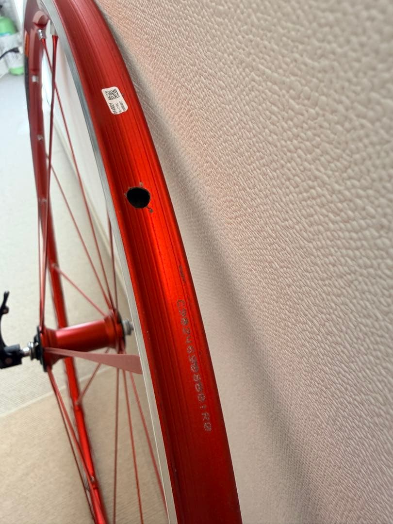 FULCRUM フルクラム　レーシングゼロ　チューブラー　カンパ　レッド