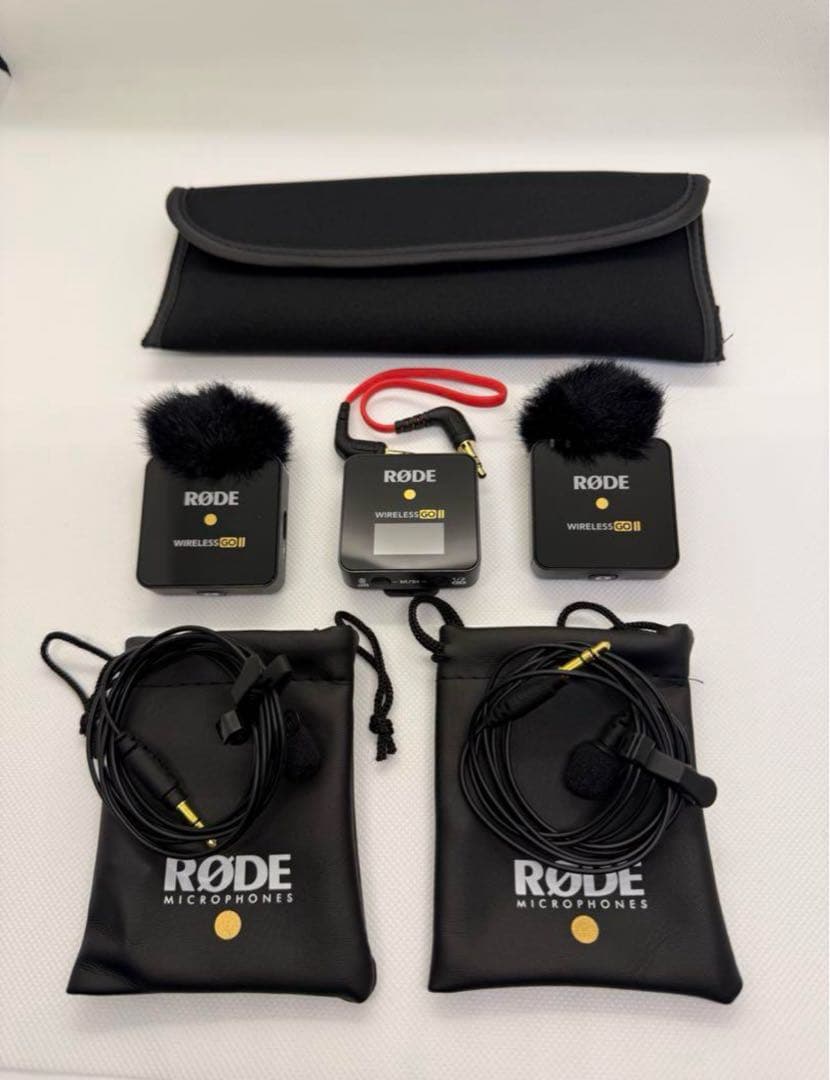 【最安値】RØDE Wireless GO II ワイヤレスマイクセット