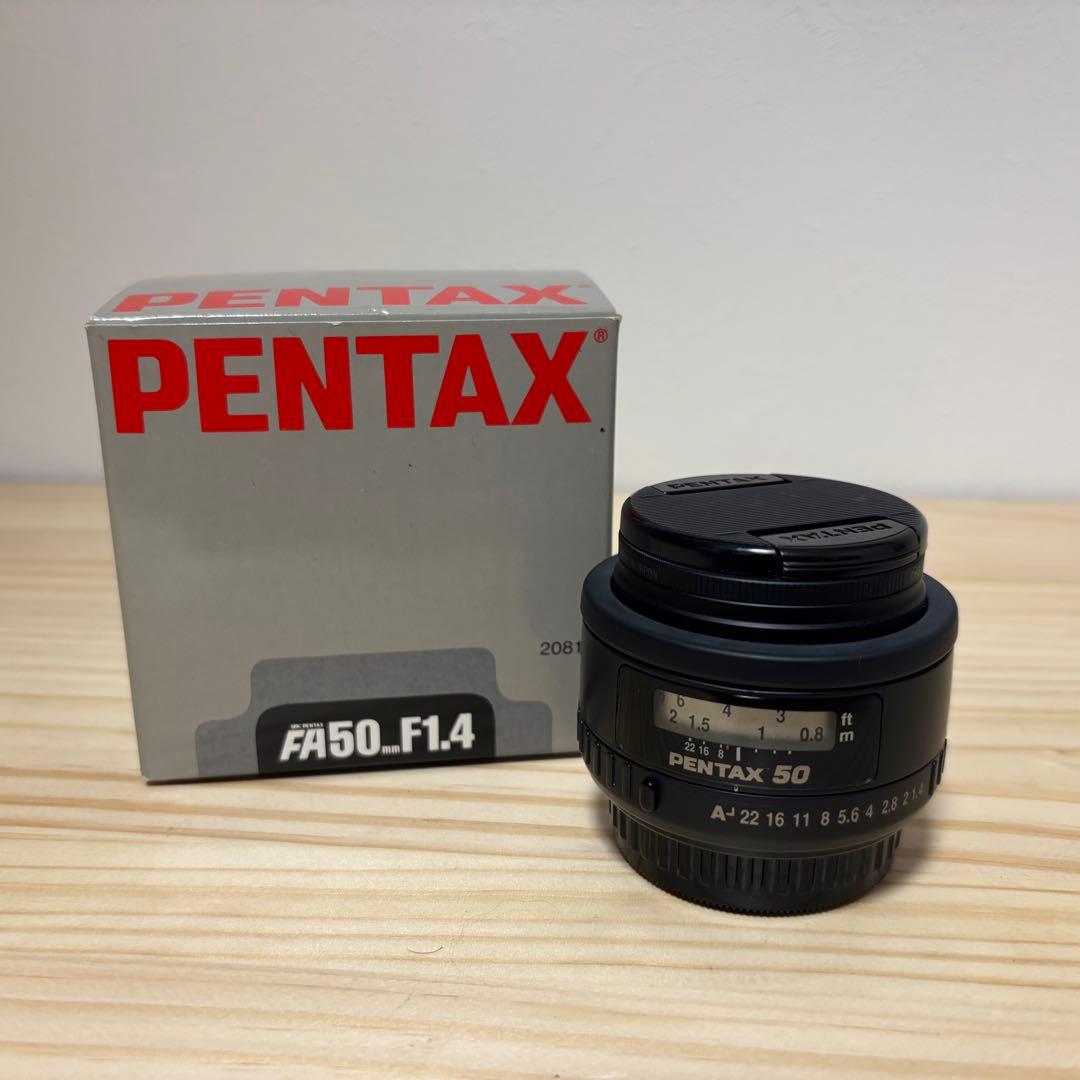 ペンタックス SMC PENTAX FA 50mm F1.4 単焦点