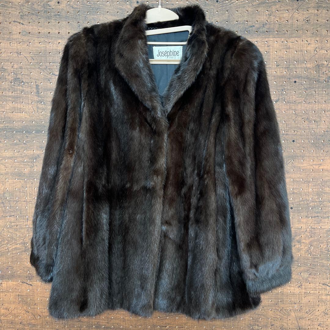 SAGA MINK (サガミンク) Joséphine リアルファーコート(M)