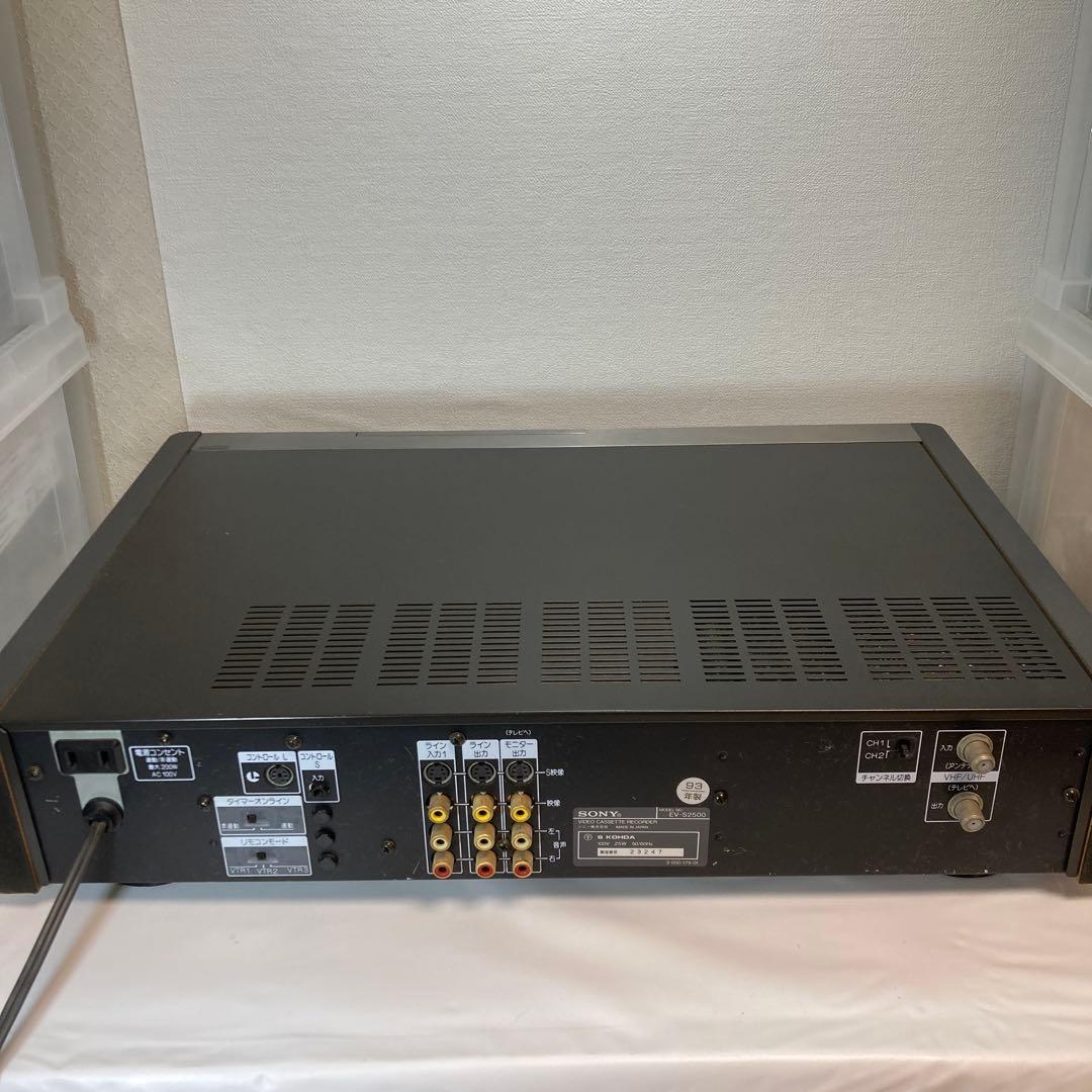 SONY 8ミリビデオデッキ　EV−S2500 ジャンク