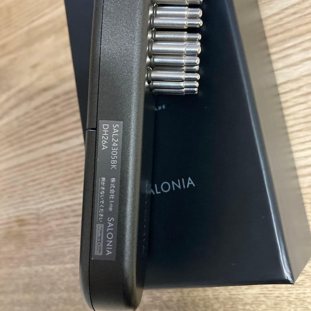 SALONIA EMS LIFT BRUSH 3D CARE ブラック