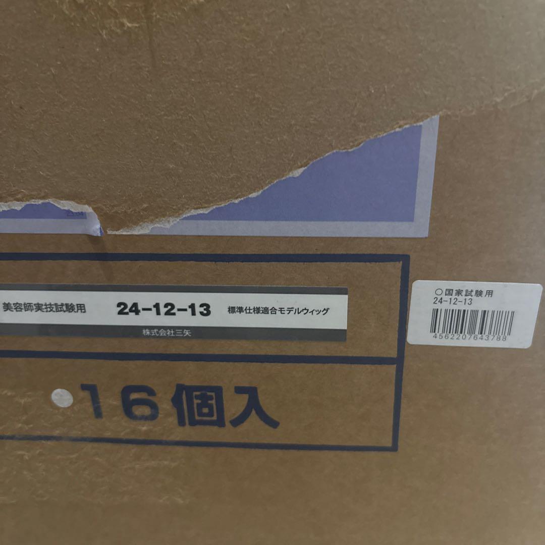 東京チャーム 専用★国家試験用　カットウィッグ16体