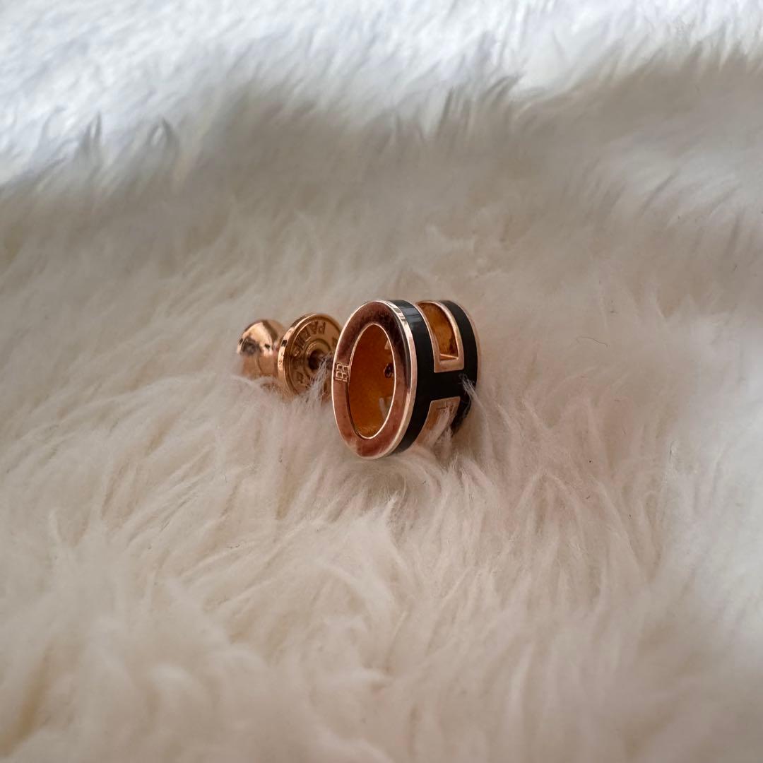 ＊HERMES ミニポップH ピアス(片耳)＊