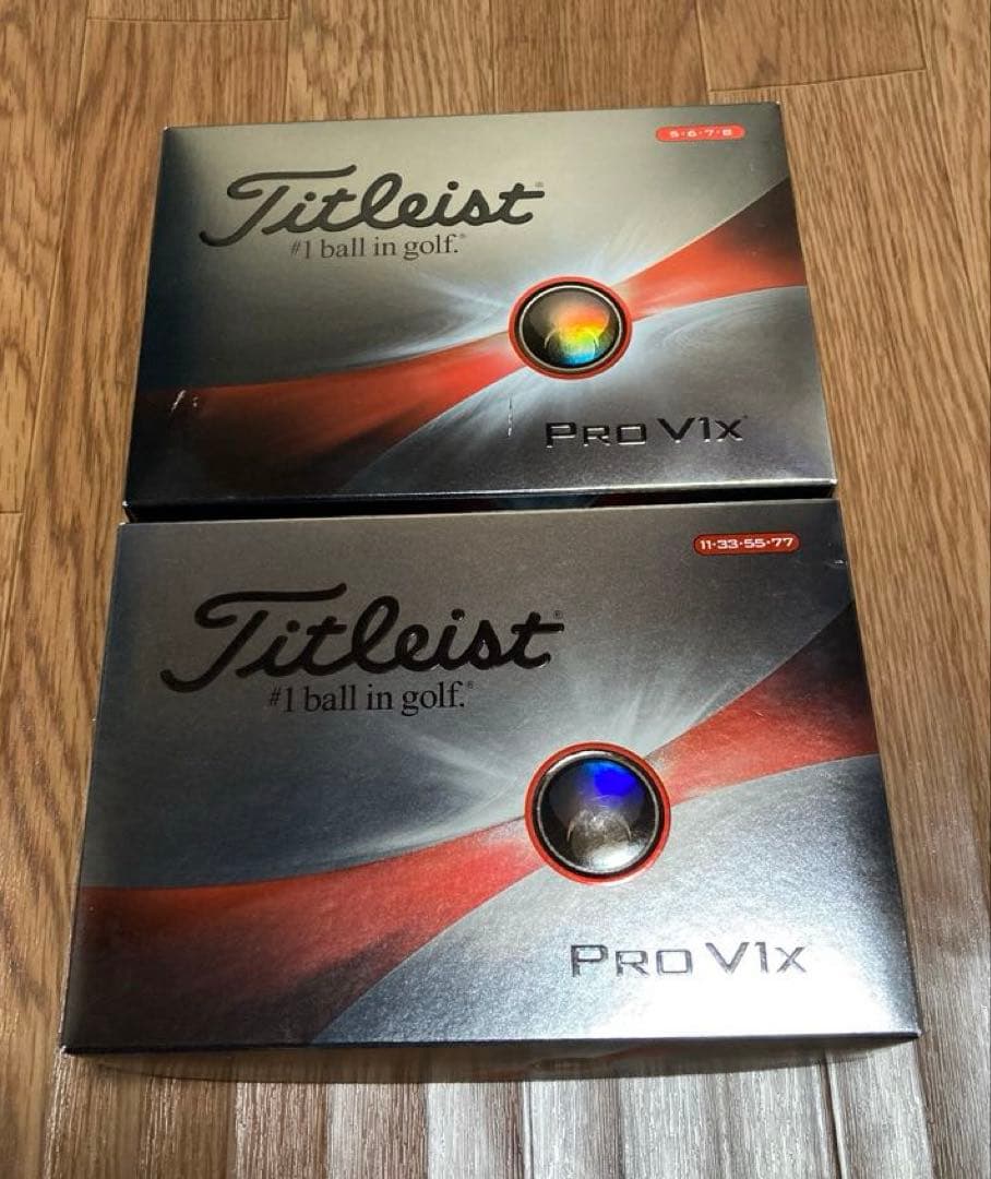 タイトリスト プロV1X ゴルフボール　2ダース (12/5迄)