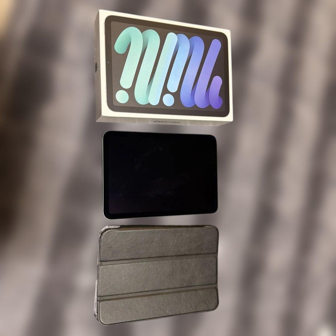 Apple iPad mini スペースグレー ケース付き