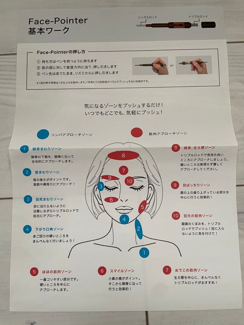 COREFIT THE FACE POINTER 美顔器